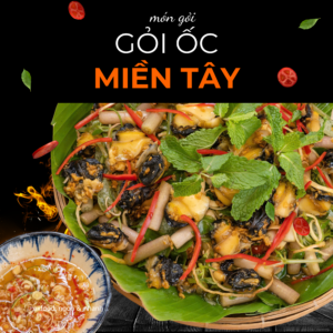 Gỏi ốc Miền Tây exfood