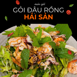 Gỏi đậu rồng hải sản