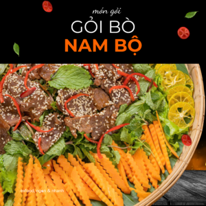 Gỏi bò Nam Bộ exfood