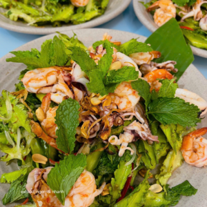 Gỏi đậu rồng sốt chanh dây exfood