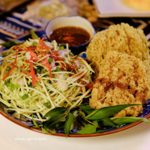 Gỏi xoài cá trê thái lan exfood