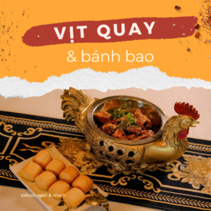 Vịt quay bánh bao exfood