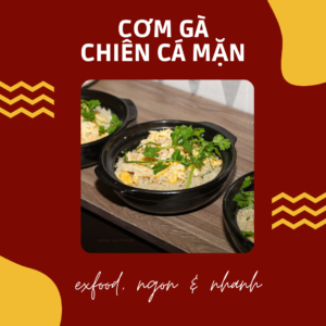 Cơm chiên cá mặn