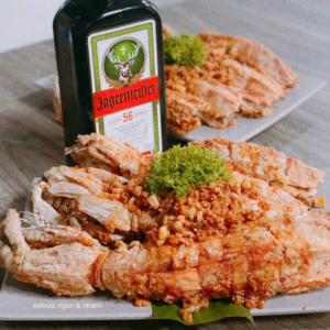 Tôm tích cháy tỏi