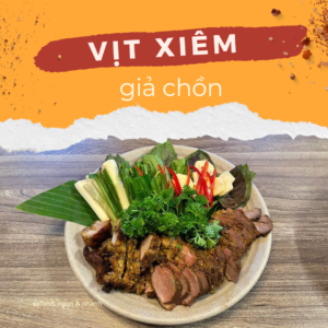 Vịt xiêm giả chồn exfood