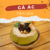 Gà ác hầm dừa exfood