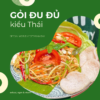 Gỏi đu đủ kiểu Thái