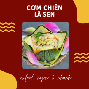 Cơm chiên lá sen