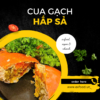 Cua gạch hấp xả exfood