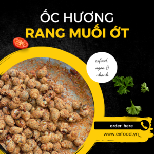 Ốc hương rang muối ớt