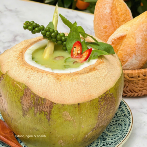 Cà ri xanh bánh mỳ exfood