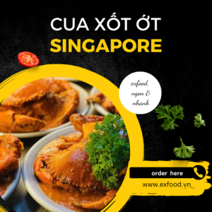 Cua xốt ớt Singapore