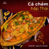 Cá chẻm hấp Thái exfood