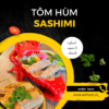 Tôm hùm sashimi