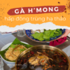 Gà H'mong hấp đông trùng hạ thảo