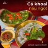 Cá khoai nấu ngót exfood