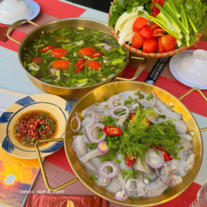 Cá khoai nấu ngót exfood