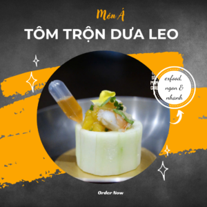Tôm trộn dưa leo exfood
