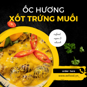 Ốc hương xốt trứng muối